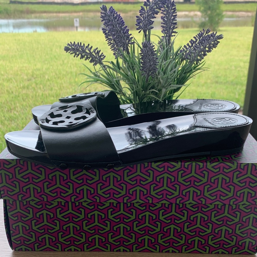 Tory Burch Black Sandals